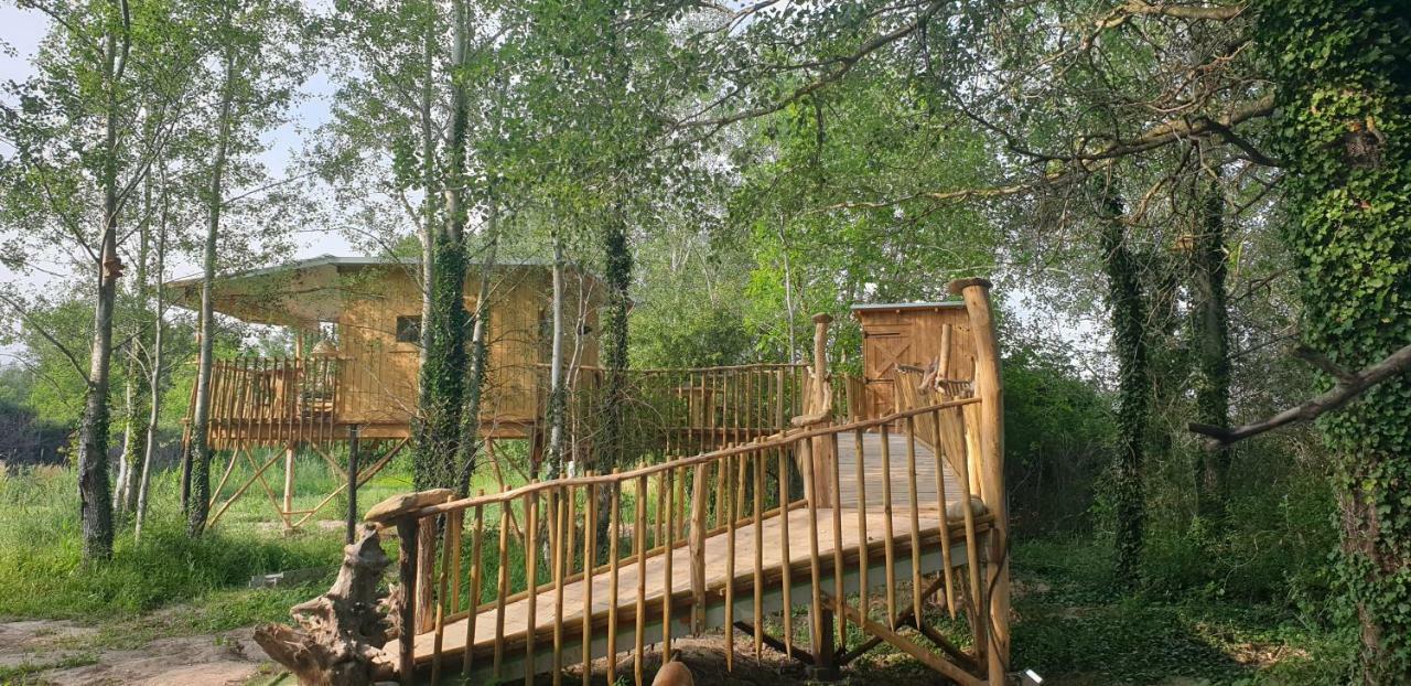 La Cabane Perchee Villelaure Exterior photo